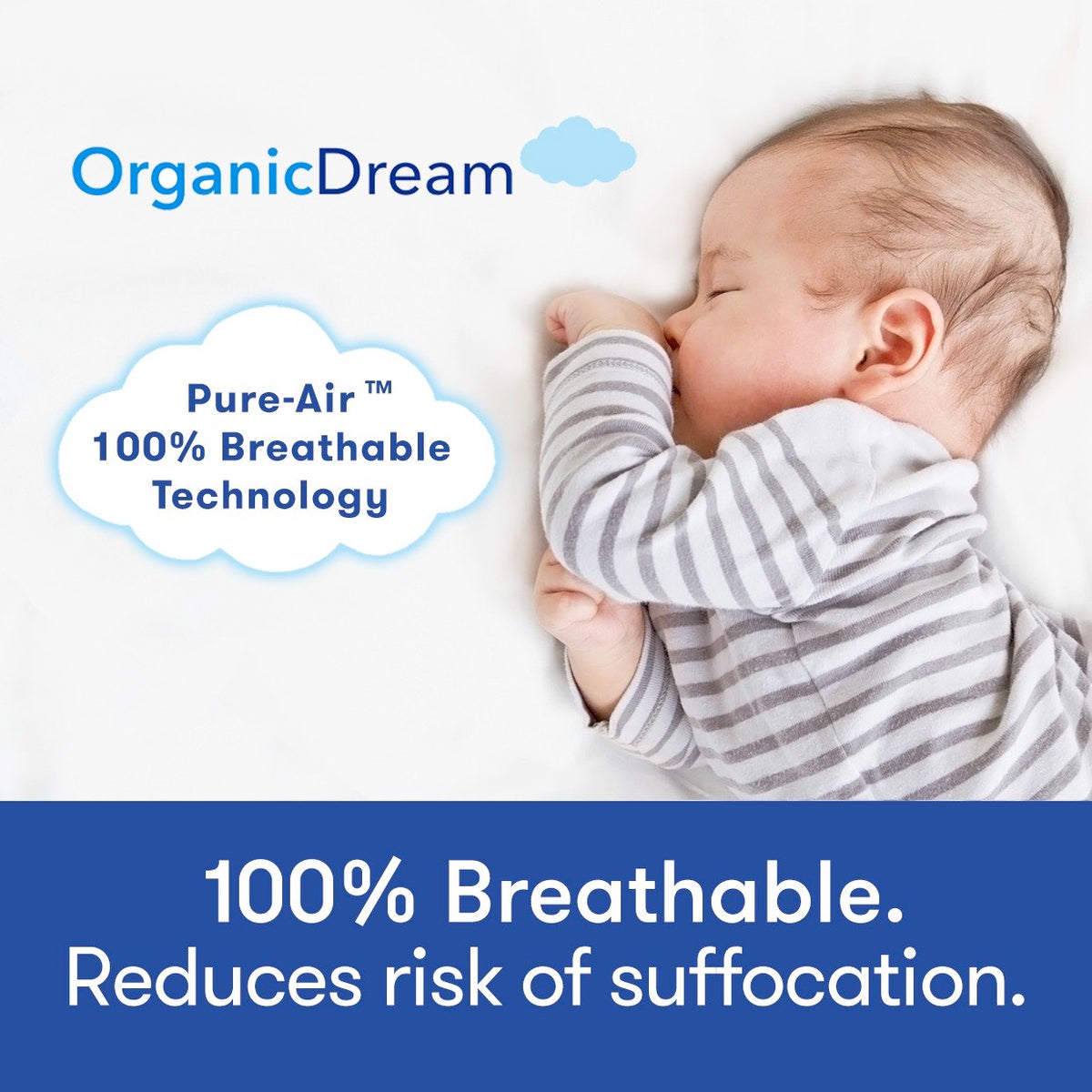 100% Natural Organic Baby Cot Mattress