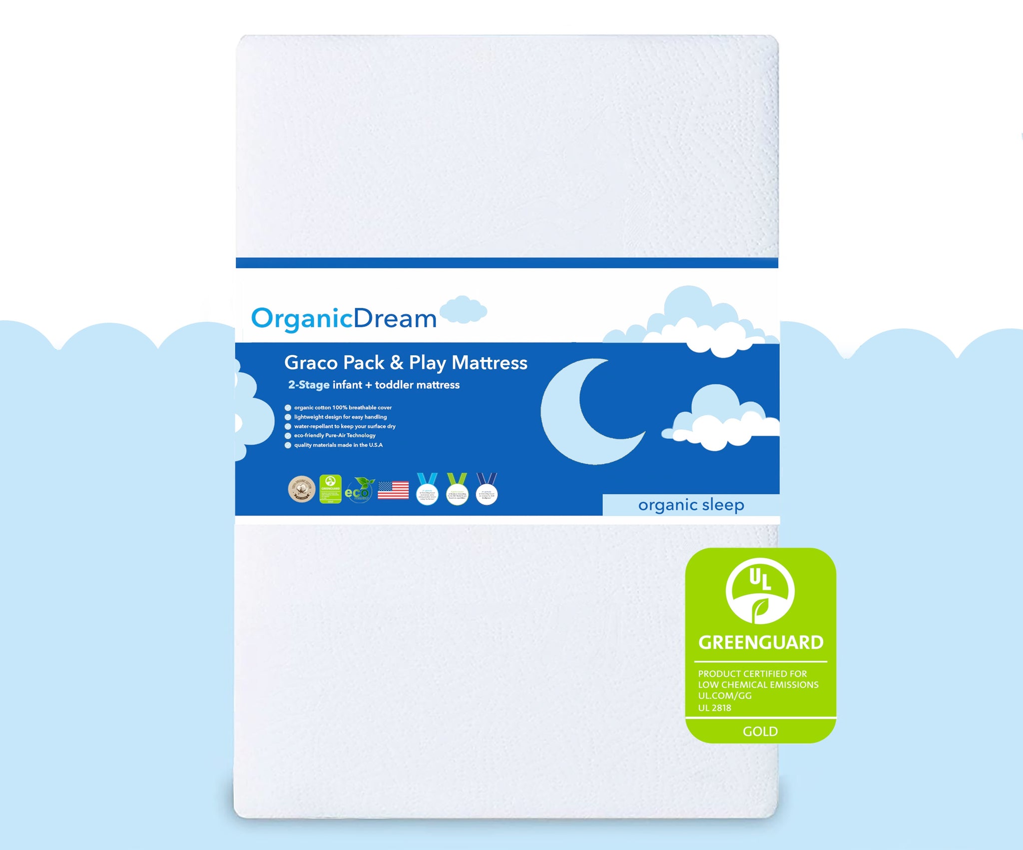Graco Pack And Play Mattress Playard Mattress I Organic Dream Graco pack and play mattress playard mattress i organic dream