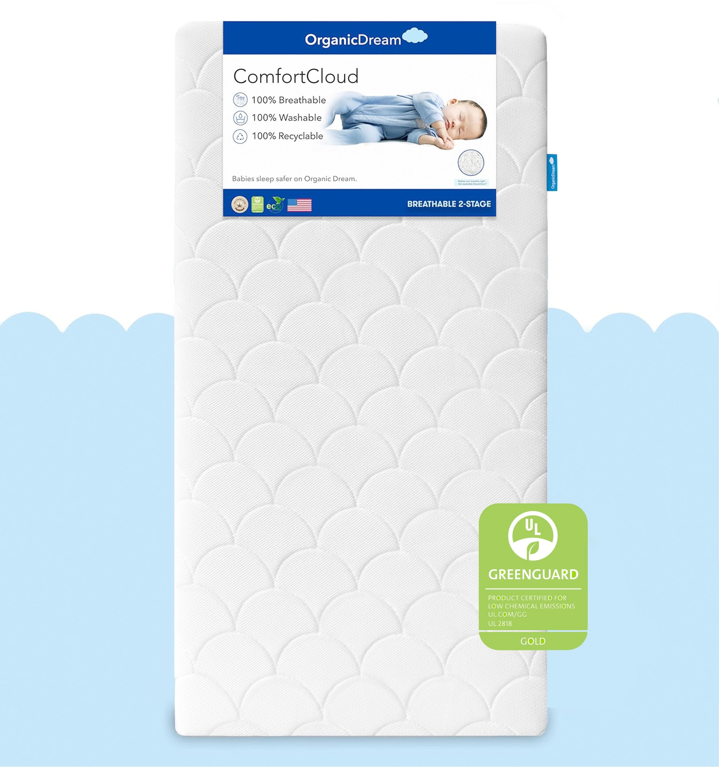 Graco organic deals crib mattress